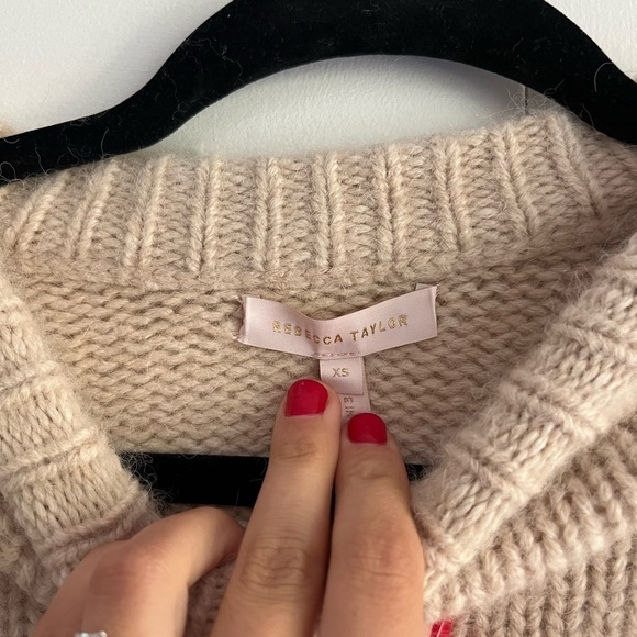 Rebecca Taylor
Braided Sleeve Sweater - Picture 3 of 5